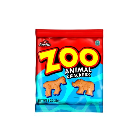 Austin Austin Zoo Animal Crackers 1 oz., PK100 7978348786